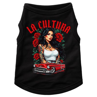 Chola Pin Up Chicano Mexican Latina Car Show Cinco De Mayo Doggie Tank