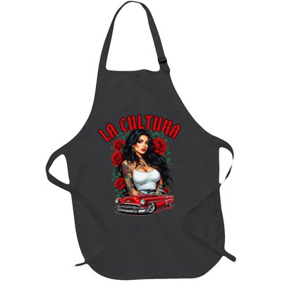 Chola Pin Up Chicano Mexican Latina Car Show Cinco De Mayo Apron