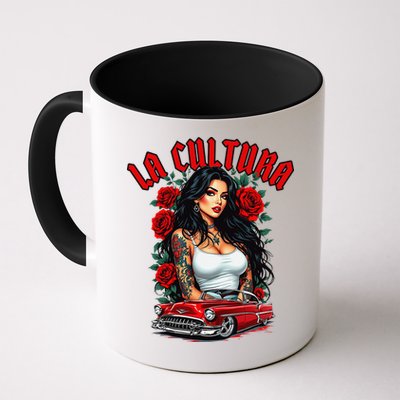 Chola Pin Up Chicano Mexican Latina Car Show Cinco De Mayo Mug