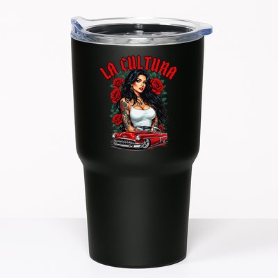 Chola Pin Up Chicano Mexican Latina Car Show Cinco De Mayo Tumbler