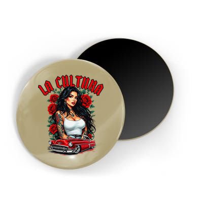Chola Pin Up Chicano Mexican Latina Car Show Cinco De Mayo Magnet