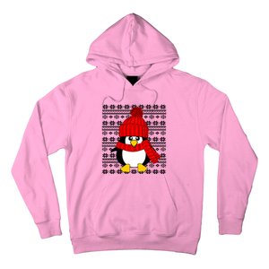 Cute Penguin Ugly Christmas Sweater Xmas Gift Hoodie