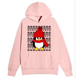 Cute Penguin Ugly Christmas Sweater Xmas Gift Urban Pullover Hoodie