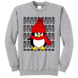 Cute Penguin Ugly Christmas Sweater Xmas Gift Sweatshirt