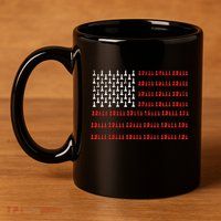 Chess Piece Usa Flag Chess Player Gift Chess 11oz C Handle Ceramic Mug
