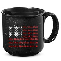 Chess Piece Usa Flag Chess Player Gift Chess 15oz Campfire Ceramic Mug