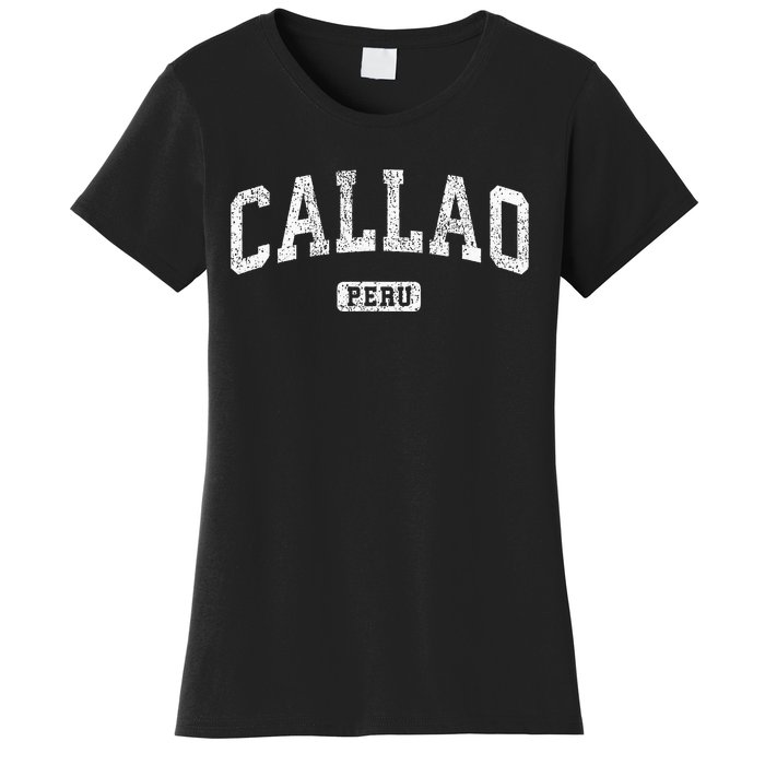 Callao Peru Vintage Sports Women's T-Shirt