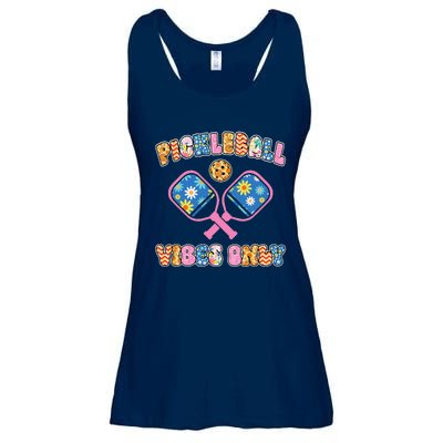 Cute Pickleball Vibes Only Ladies Essential Flowy Tank