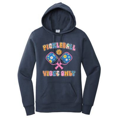 Cute Pickleball Vibes Only Women's Pullover Hoodie