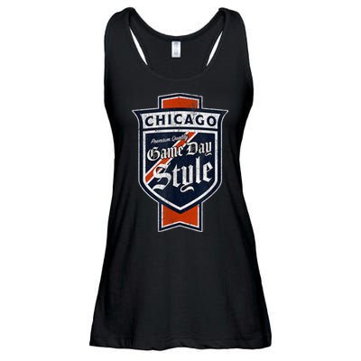Chicago Pride Windy City Classic Beer Label Ladies Essential Flowy Tank