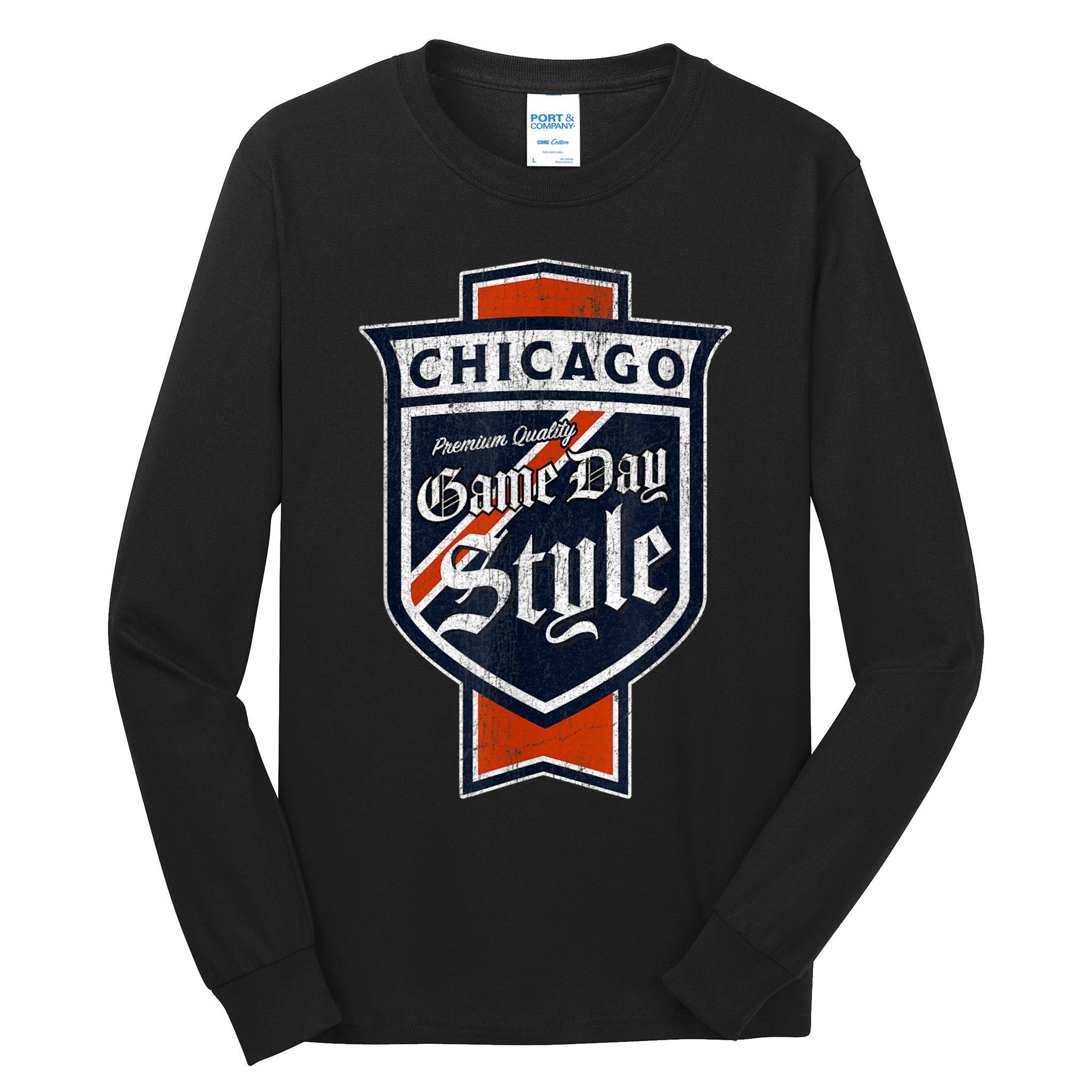 Chicago Pride Windy City Classic Beer Label Tall Long Sleeve T-Shirt