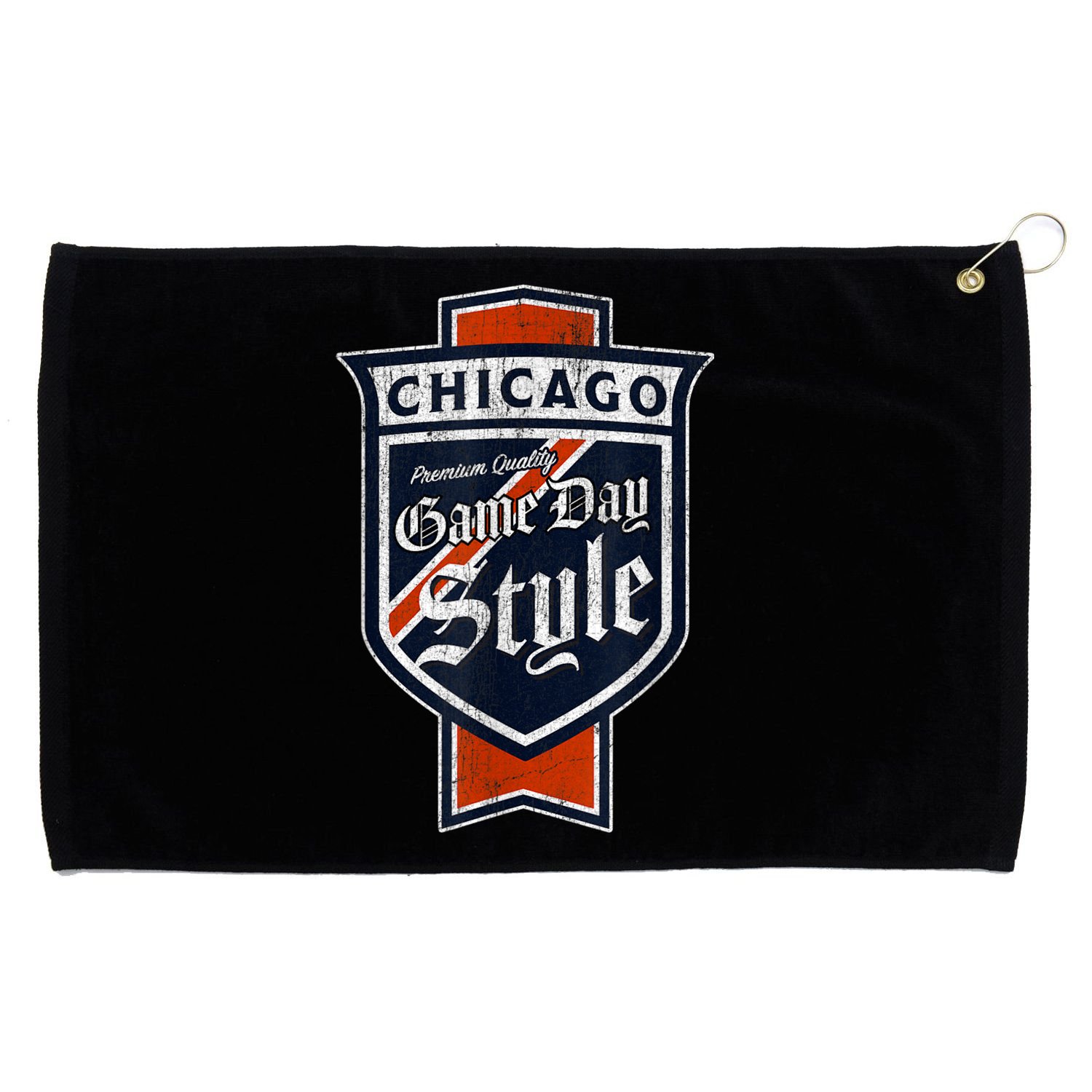 Chicago Pride Windy City Classic Beer Label Grommeted Golf Towel