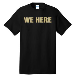 Coach Prime We Here Tall T-Shirt