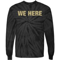 Coach Prime We Here Tie-Dye Long Sleeve Shirt