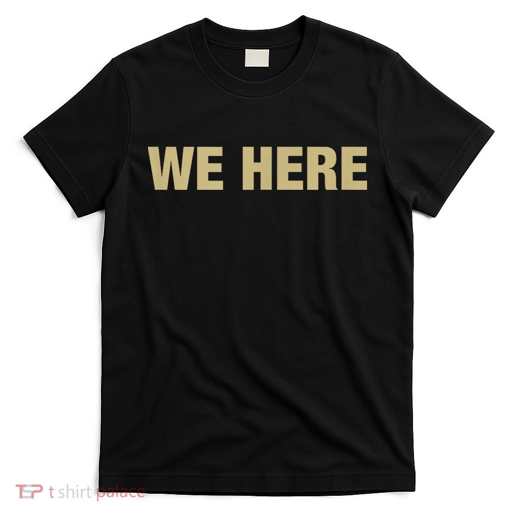 Coach Prime We Here T-Shirt