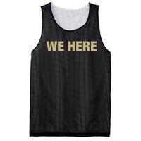 Coach Prime We Here Mesh Reversible Basketball Jersey Tank