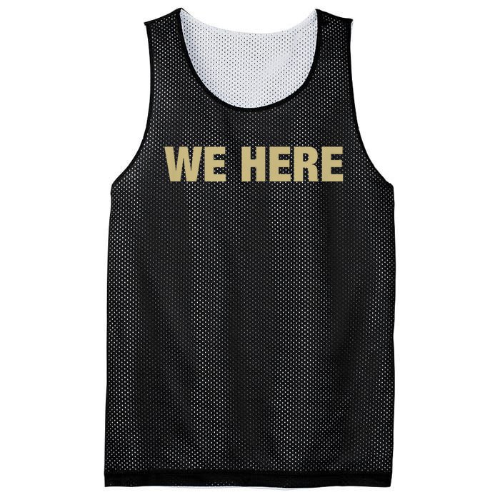 Coach Prime We Here Mesh Reversible Basketball Jersey Tank