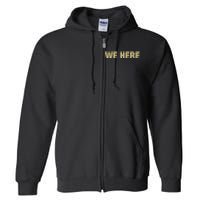 Coach Prime We Here Full Zip Hoodie