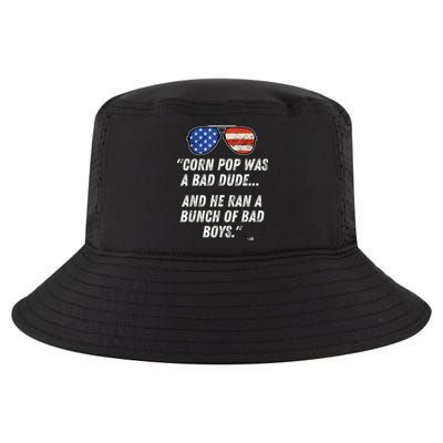 Corn Pop Was A Bad Dude Funny Joe Biden Parody Cool Comfort Performance Bucket Hat