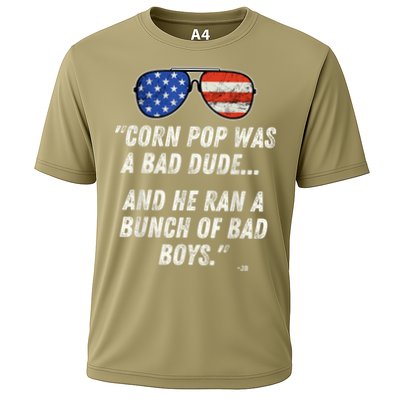 Corn Pop Was A Bad Dude Funny Joe Biden Parody Performance Shirt