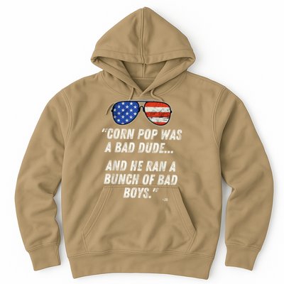 Corn Pop Was A Bad Dude Funny Joe Biden Parody Hoodie