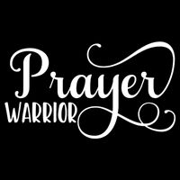 Christian Prayer Warrior Have Faith Quote Bible Verse 16 in Basic Backpack