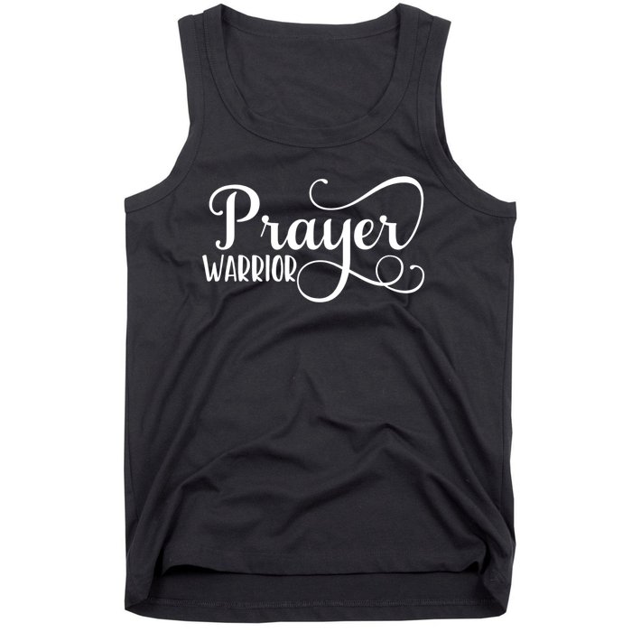 Christian Prayer Warrior Have Faith Quote Bible Verse Tank Top