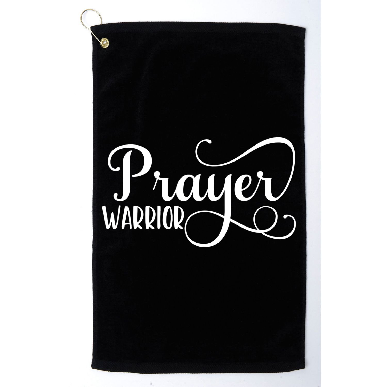 Christian Prayer Warrior Have Faith Quote Bible Verse Golf Towel