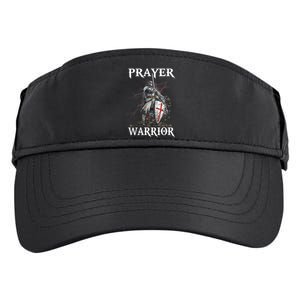 Christian Prayer Warrior Jesus Cross Religious Messages Adult Drive Performance Visor