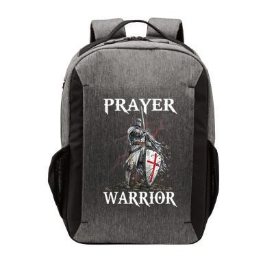 Christian Prayer Warrior Jesus Cross Religious Messages Vector Backpack