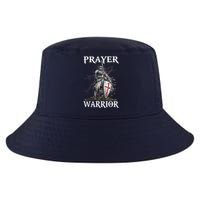 Christian Prayer Warrior Jesus Cross Religious Messages Cool Comfort Performance Bucket Hat