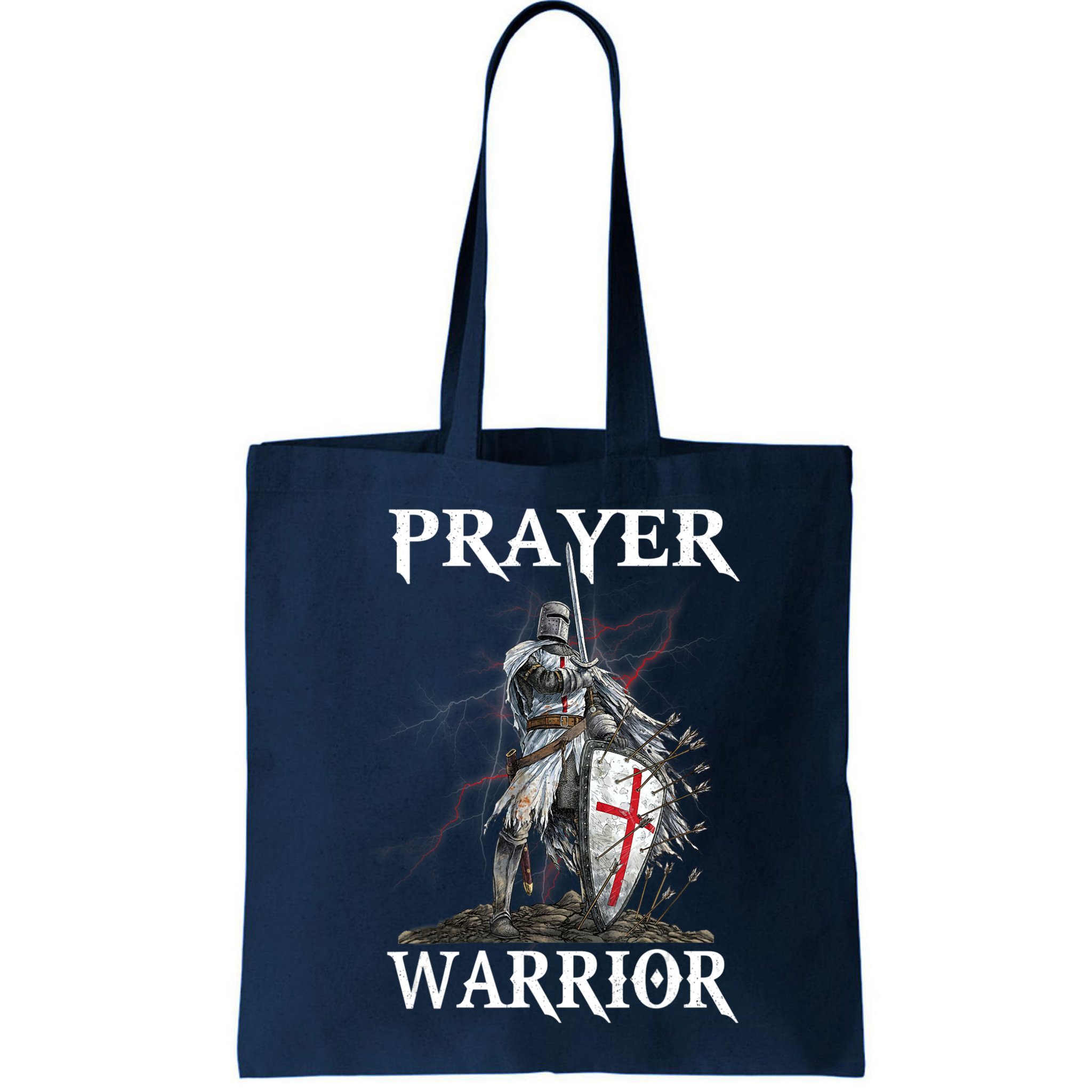 Christian Prayer Warrior Jesus Cross Religious Messages Bag