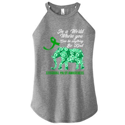 Cerebral Palsy Warrior Cp Warrior Cerebral Palsy Awareness Gift Women’s Perfect Tri Rocker Tank