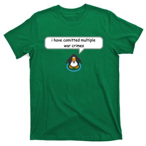 Club Penguin War Crimes Meme T-Shirt