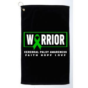 Cerebral Palsy Warrior Gift Meaningful Gift Cerebral Palsy Awareness Cool Gift Platinum Collection Golf Towel