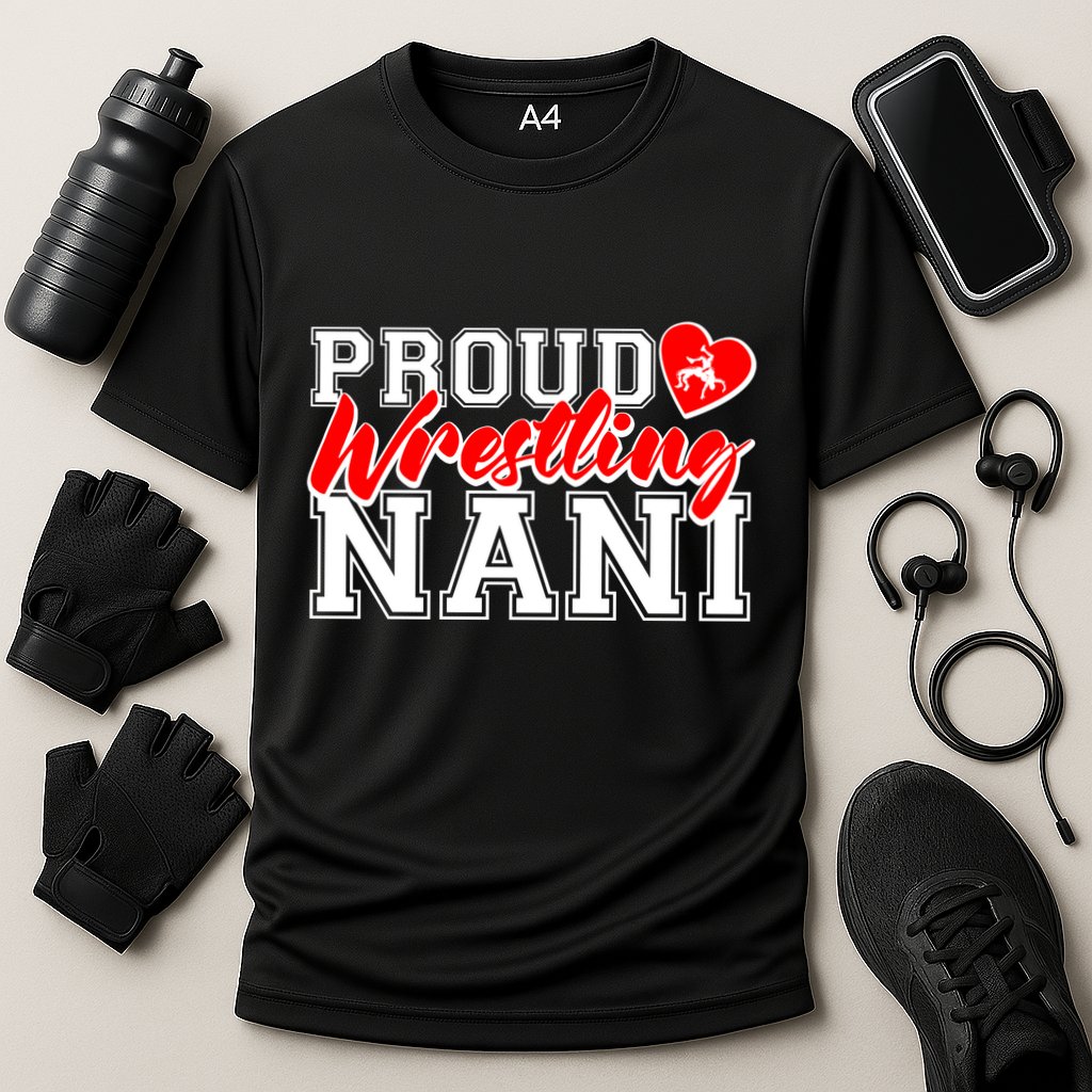 Cute Proud Wrestling Nani Cooling Performance Crew T-Shirt