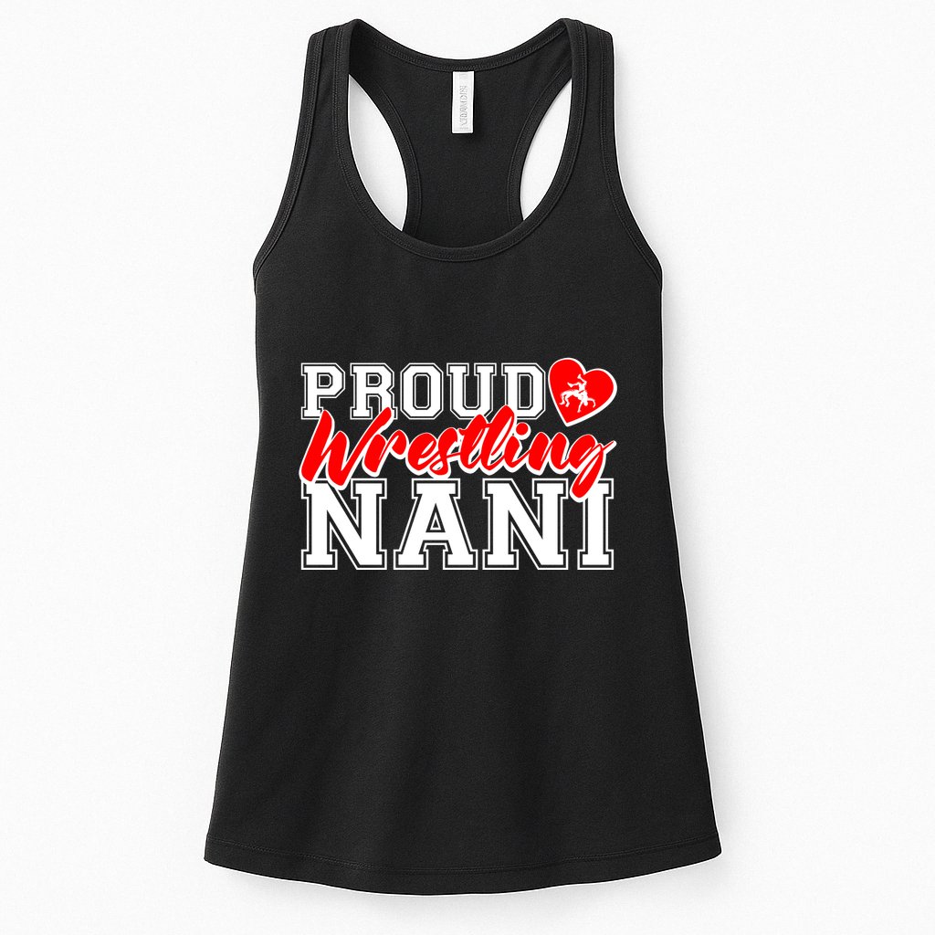 Cute Proud Wrestling Nani Womens Tank Top