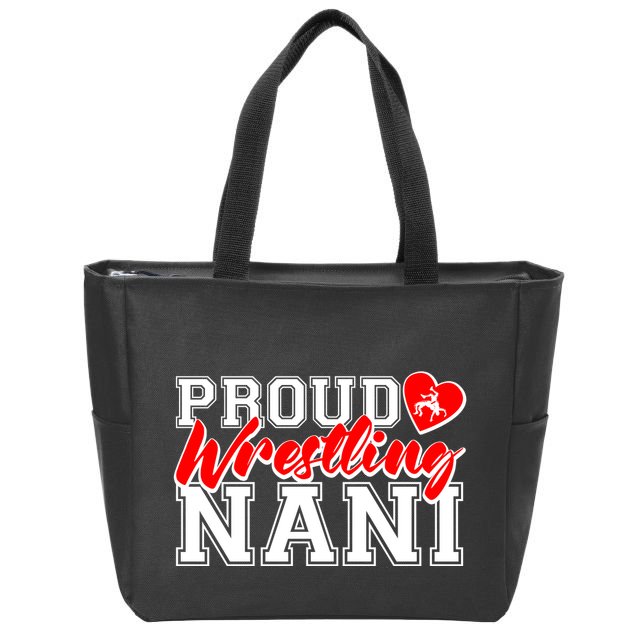 Cute Proud Wrestling Nani Zip Tote Bag