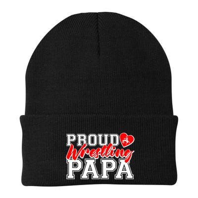 Cute Proud Wrestling Papa Beanie