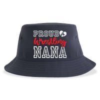 Cute Proud Wrestling Nana MotherS Day Christmas Sustainable Bucket Hat