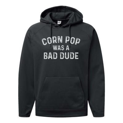 Corn Pop Was A Bad Dude Funny Election 2020 Meme Joe Biden Performance Fleece Hoodie