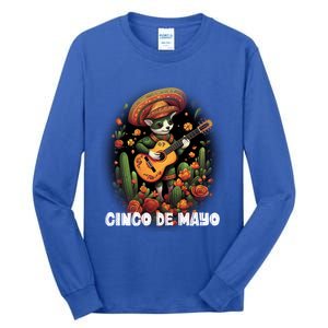 Cute Pembroke Welsh Dog Cinco De Mayo Mexican Holiday Attire Gift Tall Long Sleeve T-Shirt