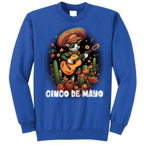 Cute Pembroke Welsh Dog Cinco De Mayo Mexican Holiday Attire Gift Tall Sweatshirt