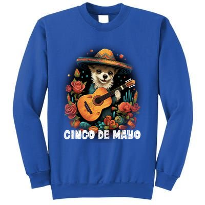 Cute Pembroke Welsh Dog Cinco De Mayo Mexican Party Gift Sweatshirt