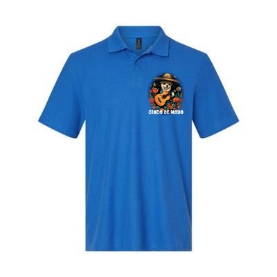 Cute Pembroke Welsh Dog Cinco De Mayo Mexican Party Gift Softstyle Adult Sport Polo