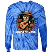 Cute Pembroke Welsh Dog Cinco De Mayo Mexican Party Gift Tie-Dye Long Sleeve Shirt