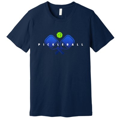 Cute Pickleball With Paddles And Ball Pickleball Gift Premium T-Shirt