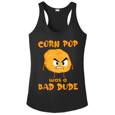 Corn Pop Was A Bad Dude Ladies PosiCharge Competitor Racerback Tank