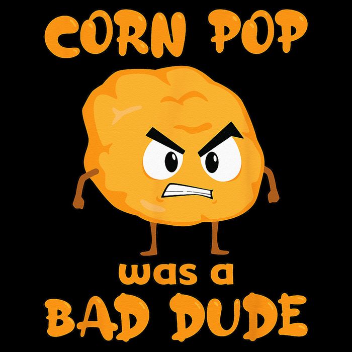 Corn Pop Was A Bad Dude Cropped Pullover Crew