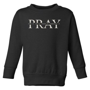 Christian Pray Women Of The Bible Christian Toddler Sweatshirt